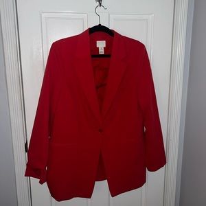 RED BLAZER 🔥